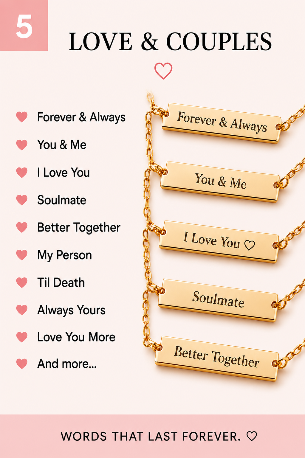 Custom Engraved Necklace