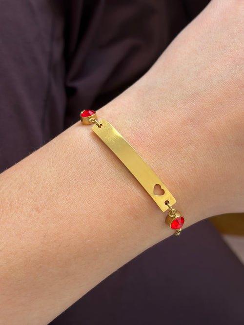 Delulu Birthstone Bracelet