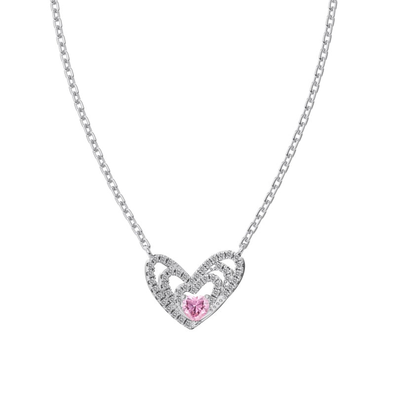 Sparkling Heart Necklace