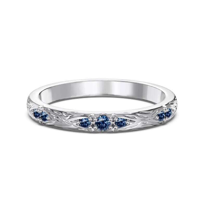 Minimal CZ Band Ring
